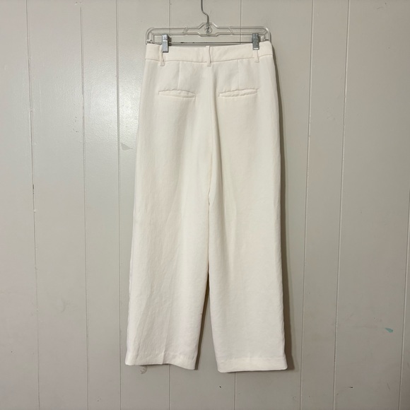 Wilfred The Effortless Pants Cropped White Size 6 #81705 - Picture 5 of 11
